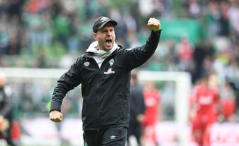Der SV Werder Bremen möchte mit Trainer Ole Werner verlängern. Der SV Werder Bremen möchte mit Trainer Ole Werner verlängern.