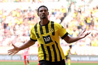 Sébastien Haller ist derzeit super in Form. Schießt er am Samstag seine Borussia zum Meistertitel? Foto: Alex Grimm/Getty Images Sébastien Haller ist derzeit super in Form. Schießt er am Samstag seine Borussia zum Meistertitel? Foto: Alex Grimm/Getty Images
