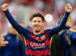 Lionel Messi winkt ein neuer Mega-Vertrag in Barcelona (Quelle: SID-IMAGES/PIXATHLON)
