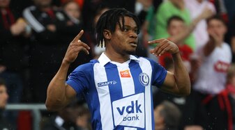 Jubelt Gift Orban auch bald in der Bundesliga? Foto: VIRGINIE LEFOUR/BELGA MAG/AFP Jubelt Gift Orban auch bald in der Bundesliga? Foto: VIRGINIE LEFOUR/BELGA MAG/AFP