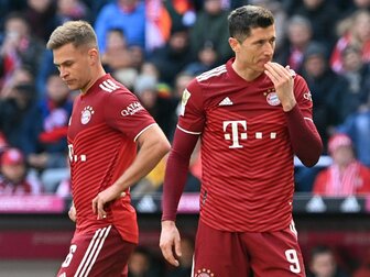 Lewandowski würde gern mit Kimmich zusammenspielen Lewandowski würde gern mit Kimmich zusammenspielen