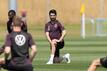 Ilkay Gündogan beim Training der deutschen Fußball-Nationalmannschaft.