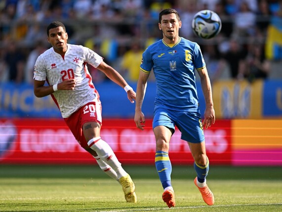 EM-Qualifikation: Ukraine mit Zittersieg gegen Malta
