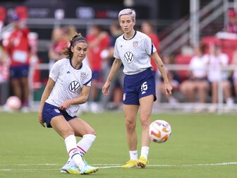 Rapinoe und Morgan führen WM-Aufgebot der US-Frauen an Rapinoe und Morgan führen WM-Aufgebot der US-Frauen an