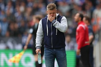 Lukas Kwasniok ist der Trainer des SC Paderborn. Lukas Kwasniok ist der Trainer des SC Paderborn.