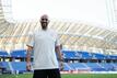 Der deutsche U21-Nationaltrainer Antonio Di Salvo steht zum Abschlusstraining im Batumi-Stadion.