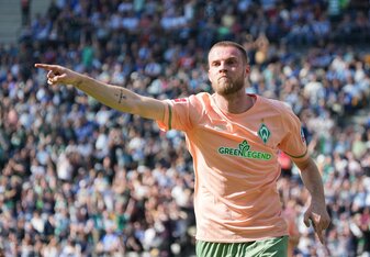 Marvin Ducksch hat seinen Vertrag in Bremen verlängert. Marvin Ducksch hat seinen Vertrag in Bremen verlängert.