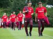 Niko Kovac verteidigt die Transferpolitik der Eintracht. Foto: Frank Rumpenhorst