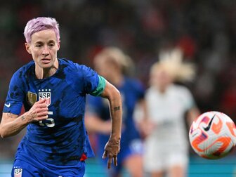 Rapinoe will sich mit WM-Titel verabschieden Rapinoe will sich mit WM-Titel verabschieden