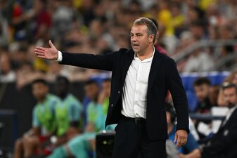 Das Team von Bundestrainer Hansi Flick reist im Oktober in die USA. Das Team von Bundestrainer Hansi Flick reist im Oktober in die USA.