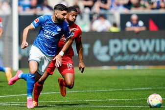 Munas Dabbur (l) hatte in Hoffenheim noch einen Vertrag bis 2024. Munas Dabbur (l) hatte in Hoffenheim noch einen Vertrag bis 2024.