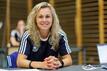 Die Spielerin Lena Lattwein aufgenommen im Rahmen eines Medientags.
