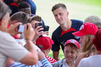 Christoph Baumgartner will nach seinem Wechsel zu RB Leipzig in der Champions League den nächsten Karriereschritt machen. Christoph Baumgartner will nach seinem Wechsel zu RB Leipzig in der Champions League den nächsten Karriereschritt machen.