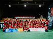 Amputierten-Fußballcamp in Podolskis Soccerhalle