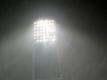 Das Flutlicht ist insgesamt dreimal ausgefallen (Quelle: firo Sportphoto/SID-IMAGES)