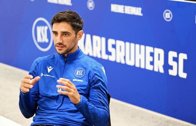KSC-Rückkehrer Lars Stindl ist davon überzeugt, dass er dem Verein sportlich weiterhelfen kann.