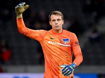 Hertha trennt sich von Torhüter Schwolow Hertha trennt sich von Torhüter Schwolow