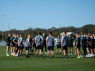 DFB-Frauen wollen "Druck in Energie ummünzen" DFB-Frauen wollen "Druck in Energie ummünzen"