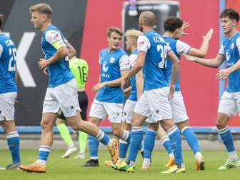 Perea schießt Rostock an die Tabellenspitze Perea schießt Rostock an die Tabellenspitze