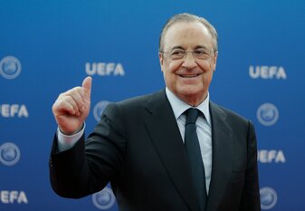 Real Madrids Clubpräsident Florentino Pérez. Real Madrids Clubpräsident Florentino Pérez.
