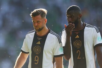 Trotz seiner Treffsicherheit hat auch "Lücke" wenig Spaß bei der Nationalelf. Foto: Maja Hitij/Getty Images. Trotz seiner Treffsicherheit hat auch "Lücke" wenig Spaß bei der Nationalelf. Foto: Maja Hitij/Getty Images.