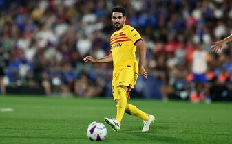 Ilkay Gündogan für den FC Barcelona sein Liga-Debüt gegeben. Ilkay Gündogan für den FC Barcelona sein Liga-Debüt gegeben.