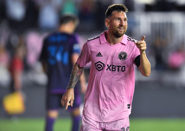 Lionel Messi spielt jetzt für Inter Miami.