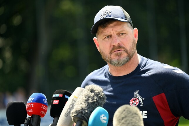 Kölns Trainer Steffen Baumgart erwartet ein offenes Meisterrennen.
