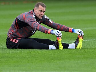 FC Bayern: Neuer trainiert wieder individuell FC Bayern: Neuer trainiert wieder individuell