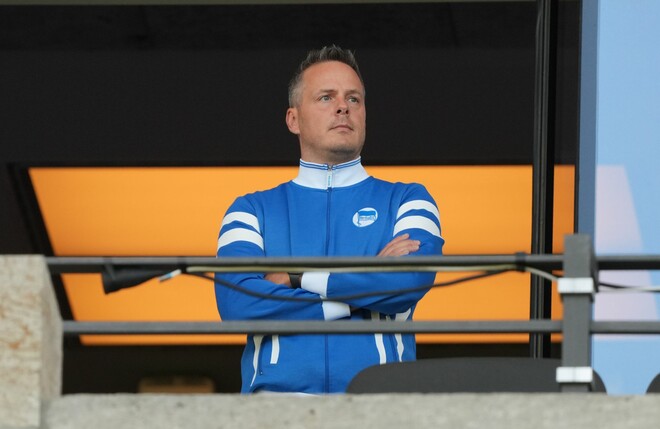 Kay Bernstein ist der Präsident von Hertha BSC.
