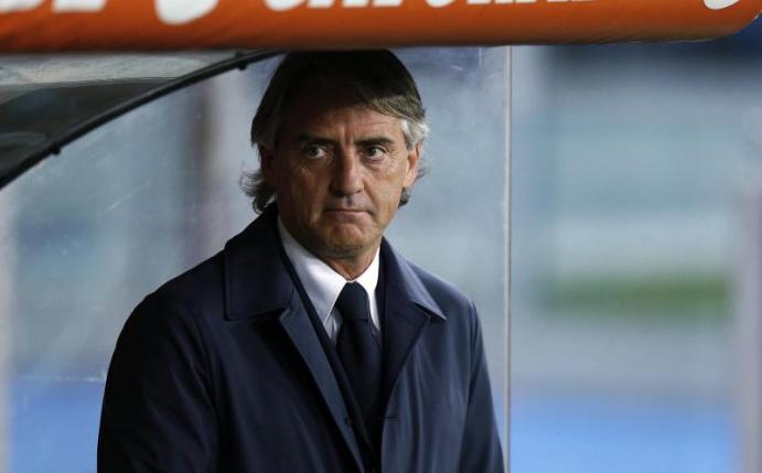 Roberto Mancini wird Inter Mailand verlassen. Foto: Riccardo Antimiani
<br>dpa-infocom GmbH