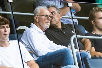 Öffentliche Auftritte von Franz Beckenbauer sind seltener geworden. Öffentliche Auftritte von Franz Beckenbauer sind seltener geworden.