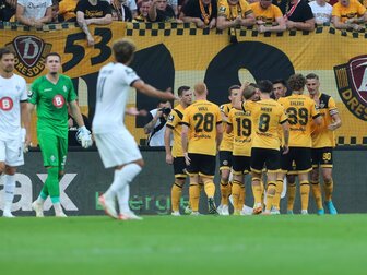 Dresden gewinnt Topspiel - Löwen und Arminia stolpern Dresden gewinnt Topspiel - Löwen und Arminia stolpern