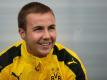 Fühlt sich im Zentrum wohl: Mario Götze (Quelle: FIRO/SID-IMAGES)