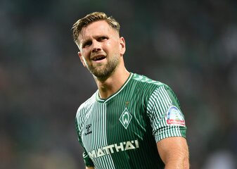 Bremens Niclas Füllkrug gilt als klassischer Mittelstürmer. Bremens Niclas Füllkrug gilt als klassischer Mittelstürmer.