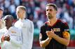 Rani Khedira (r) überzeugt beim 1. FC Union Berlin mit guten Leistungen.