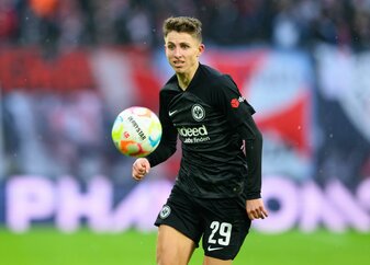 Jesper Lindström erzielte für die Eintracht in 57 Bundesligapartien zwölf Tore. Jesper Lindström erzielte für die Eintracht in 57 Bundesligapartien zwölf Tore.