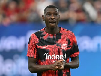 Wird die Eintracht nun wohl doch verlassen: Randal Kolo Muani. Wird die Eintracht nun wohl doch verlassen: Randal Kolo Muani.