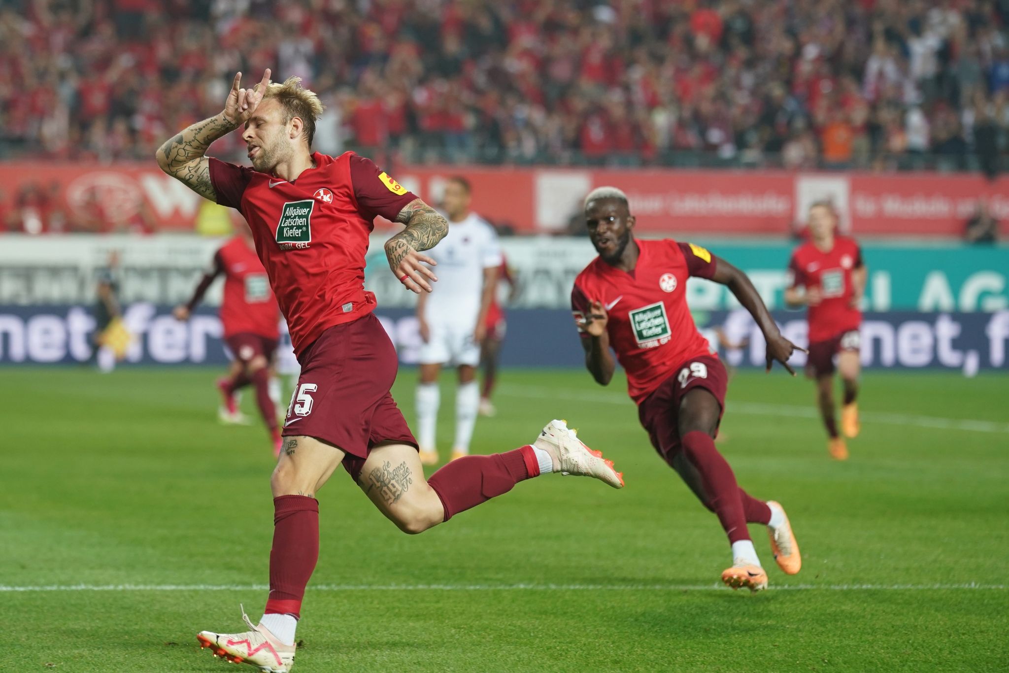 Kaiserslautern feierte den dritten Sieg in Serie.