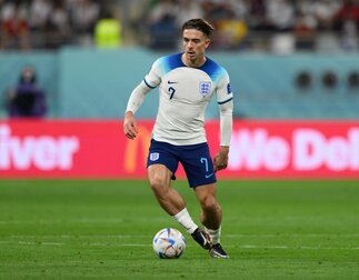Englands Jack Grealish fällt für die kommenden Länderspiele aus. Englands Jack Grealish fällt für die kommenden Länderspiele aus.