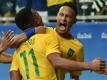 Neymar und Brasilien stehen im Viertelfinale (Quelle: SID-IMAGES)
<br>© 2016 SID