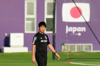 Sieht die DFB-Elf immer noch in der Weltspitze: Japans Trainer Hajime Moriyasu. Sieht die DFB-Elf immer noch in der Weltspitze: Japans Trainer Hajime Moriyasu.