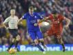 Emre Can (r.) und Robert Huth (m.) werden auch in der kommenden Saison wieder aufeinander treffen. Foto: Peter Powell