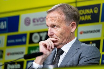 Hans-Joachim Watzke befürwortet den Einstieg eines Investors. Hans-Joachim Watzke befürwortet den Einstieg eines Investors.