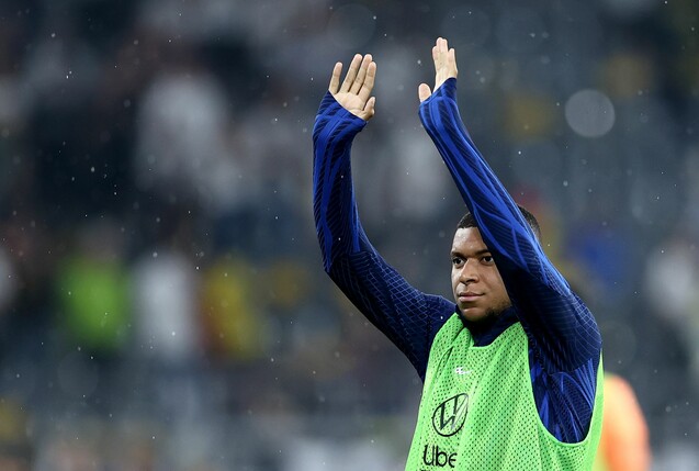 Frankreichs Superstar Kylian Mbappé kam gegen die DFB-Elf nicht zum Einsatz.