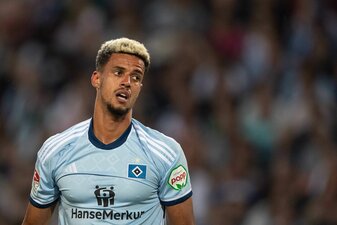 Traf in den bisherigen sechs Zweitliga-Partien viermal: Hamburgs Robert Glatzel. Traf in den bisherigen sechs Zweitliga-Partien viermal: Hamburgs Robert Glatzel.