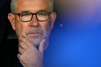 «Am Schluss ist Fußball immer gerecht», sagt Union Berlins Trainer Urs Fischer nach dem Champions-League-Debüt gegen Real Madrid. «Am Schluss ist Fußball immer gerecht», sagt Union Berlins Trainer Urs Fischer nach dem Champions-League-Debüt gegen Real Madrid.