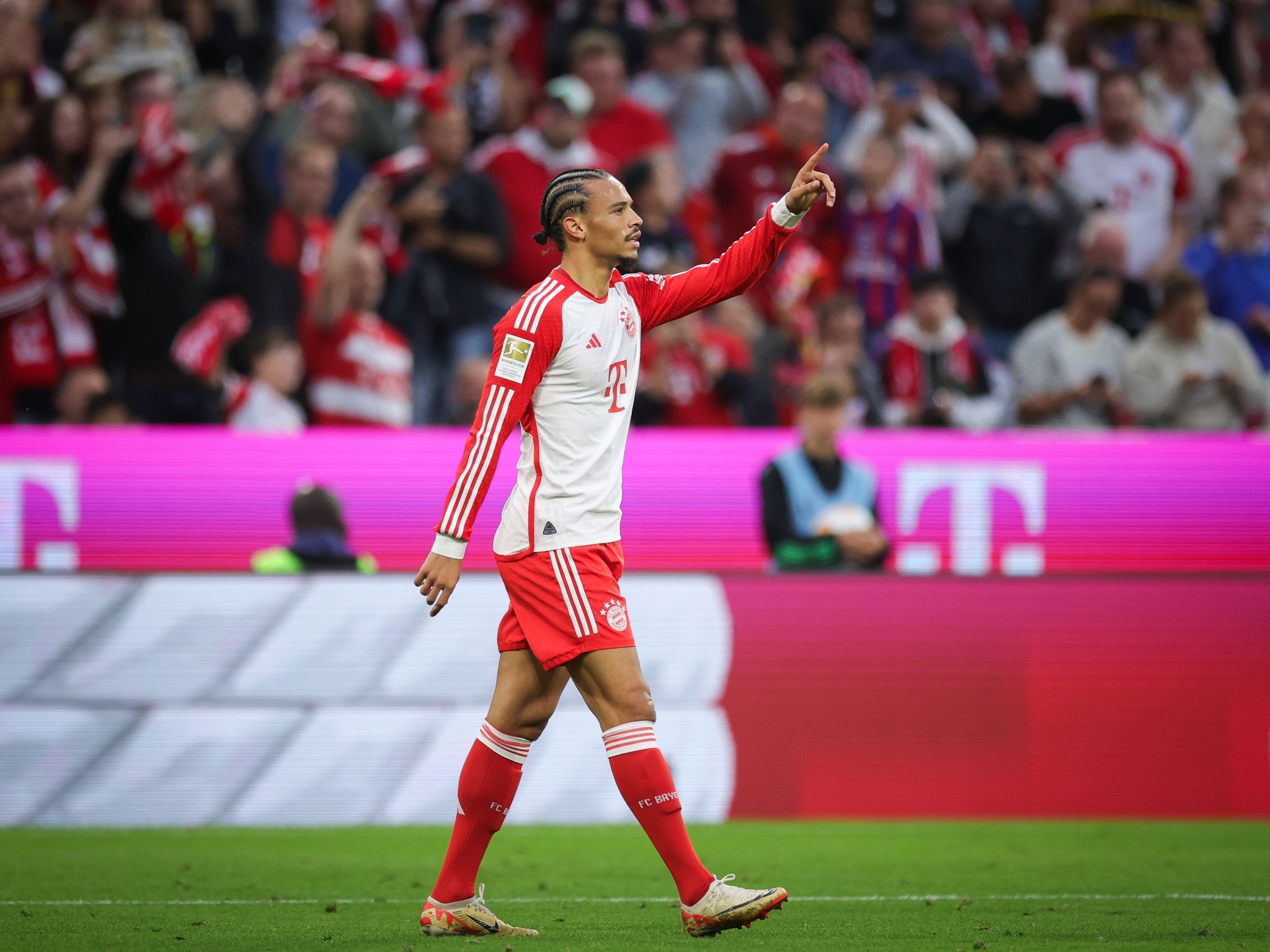 Einmal mehr stark: Auch gegen Freiburg ist Bayerns Leroy Sané entscheidend.