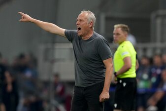 Freiburgs Trainer Christian Streich ist kein Fan vom Verlieren. Freiburgs Trainer Christian Streich ist kein Fan vom Verlieren.