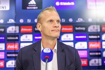 Schalkes neuer Cheftrainer Karel Geraerts aus Belgien. Schalkes neuer Cheftrainer Karel Geraerts aus Belgien.